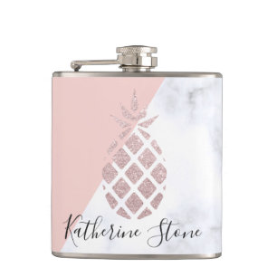 Cantil O mármore branco do brilho cor-de-rosa elegante d