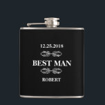 Cantil O melhor casamento do homem<br><div class="desc">Esta é do "garrafa preta wedding melhor homem".</div>