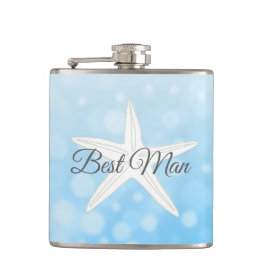 Cantil O Melhor Homem Casado Blue Starfish Flask