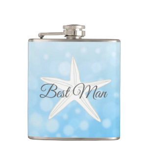 Cantil O Melhor Homem Casado Blue Starfish Flask
