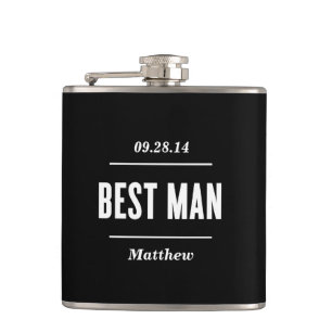 Cantil O Melhor Homem   Wedding Flask