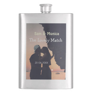 Cantil o nome da data do casamento do casal adorável simp