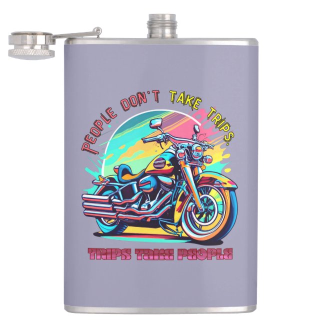 Cantil O Pessoas não faz viagens: bicicleta de estilo ret (Aberto)