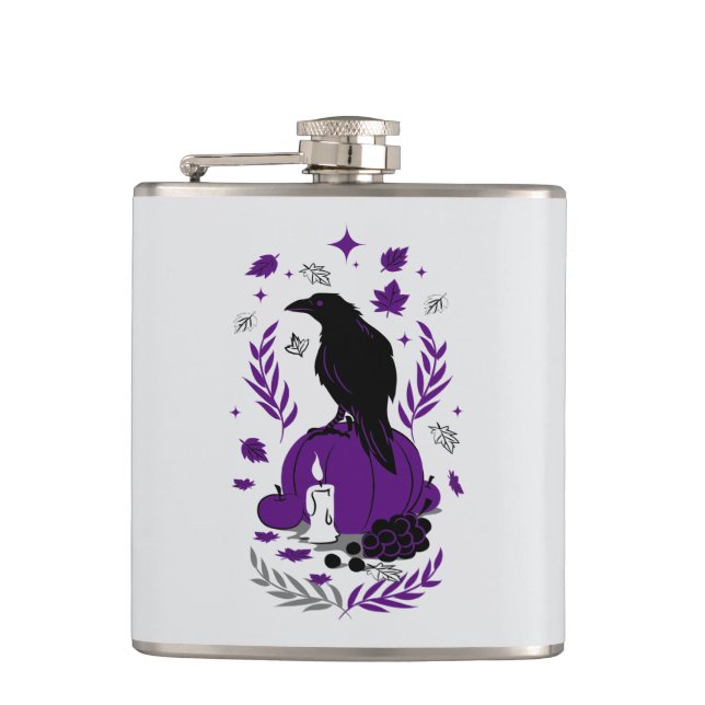 Cantil O Raven do outono - Balão de Colheita Gótica (Frente)