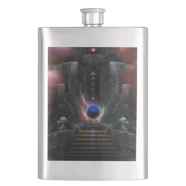 Cantil O Reino De Osphilium 8oz Flask (Frente)