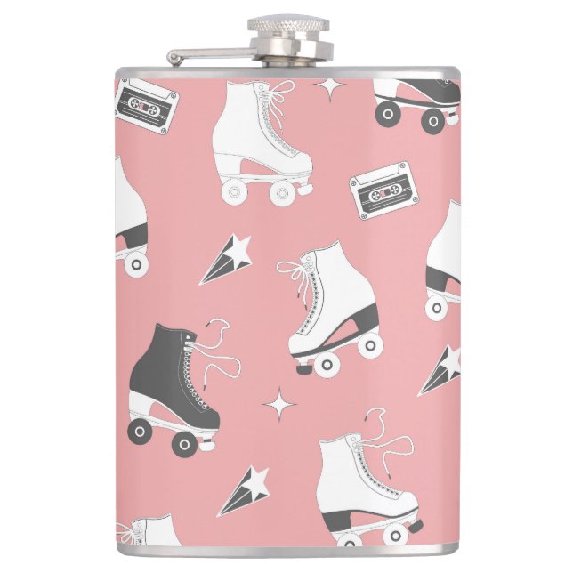 Cantil O rolo skate o padrão do cassete. (Frente)