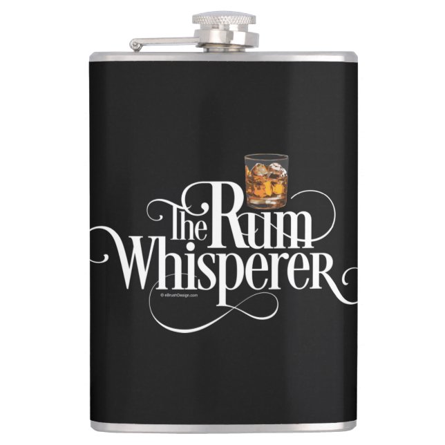 Cantil O Rum Whisperer Flask (Frente)