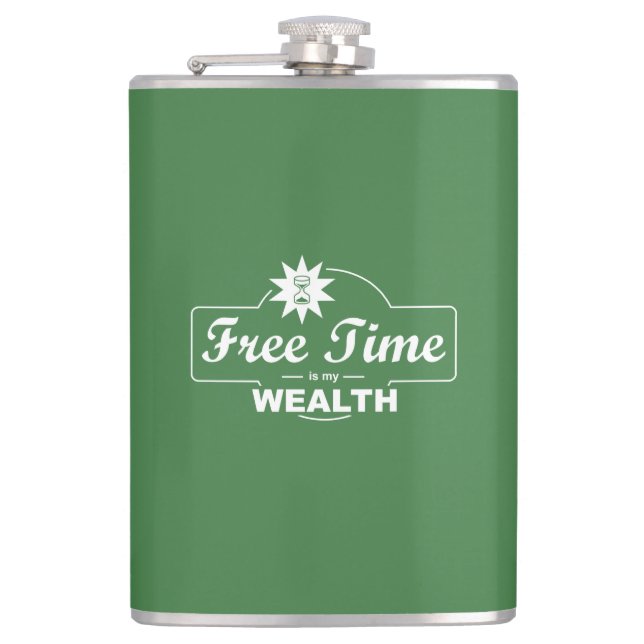 Cantil O Tempo Livre É Minha Riqueza (Frente)