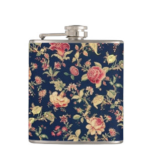 Cantil O vintage elegante floral aumentou