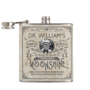 Cantil O vintage engraçado Moonshine o costume da