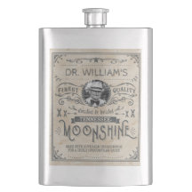 O vintage engraçado Moonshine o costume da