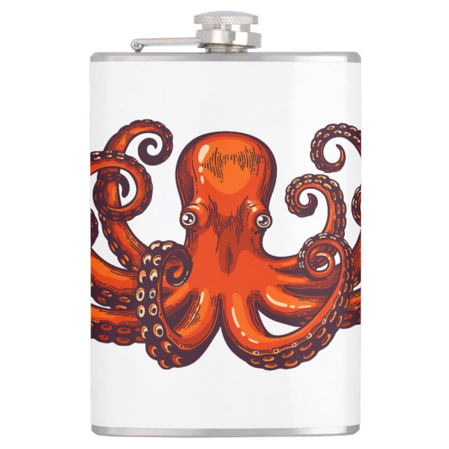 Cantil Octopus Flask (Frente)