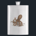 Cantil Octopus Steampunk Holding Flask Science Chemistry<br><div class="desc">Mostre seu amor pelos polvos e pela ciência com este design de um polvo segurando um frasco de vidro de químicos. Este design faz um presente de excelente para químicos,  cientistas marinhos,  amantes de polvos,  e para aqueles que apreciam a decoração e a moda do steampunk.</div>