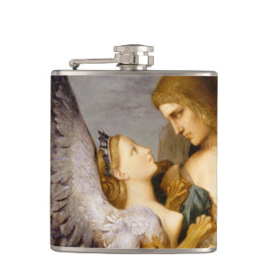 Cantil Oedipus e a esfinge por Gustave Moreau