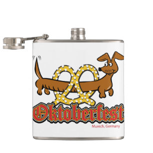 Cantil Oktoberfest-Cartoon-Pretzel-Doxie