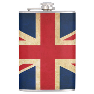 Cantil Old Vintage Grunge Reino Unido Flag Union Jack