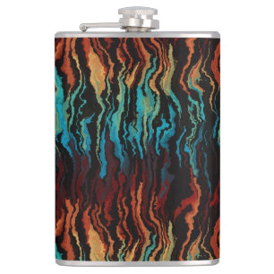 Cantil Olhando para o abstrato de Fogo