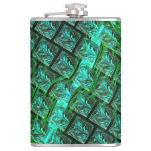 Cantil "Olhos verdes em grelha", arranhados e borrados