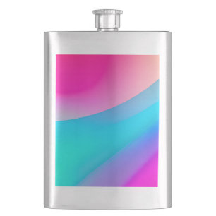 Cantil Ombre pastel abstrato aquarela rosa azul