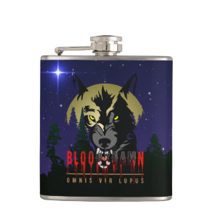 Cantil Omnis vir Lupus   Frasco de vinilo