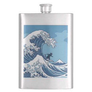 Cantil Onda Cheia, Kanagawa – O Gato Surfista da Grande O