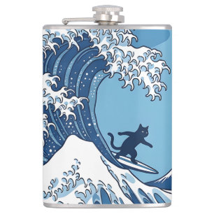 Cantil Onda Cheia, Kanagawa – O Grande Gato Surfista da O
