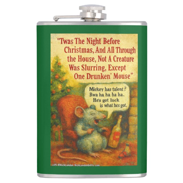 Cantil One Drunken' Mouse – Christmas Card Chaos (Frente)