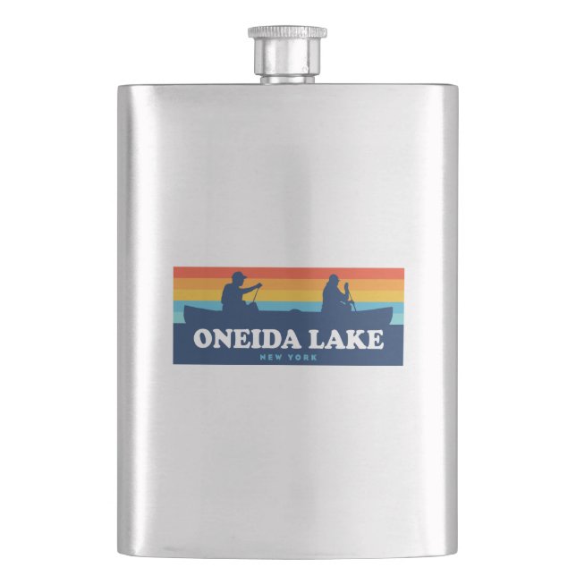 Cantil Oneida Lake Nova York Canoa (Frente)