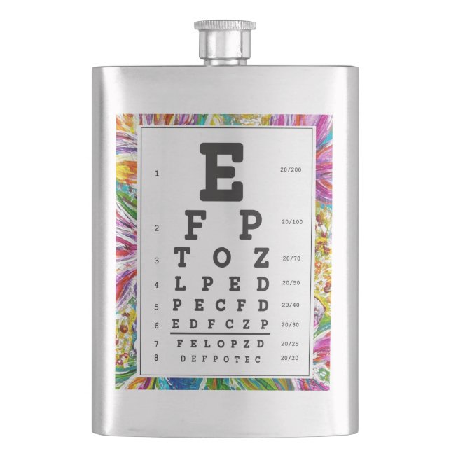 Cantil Optometria, Oftalmologia "Eye Chart" (Frente)