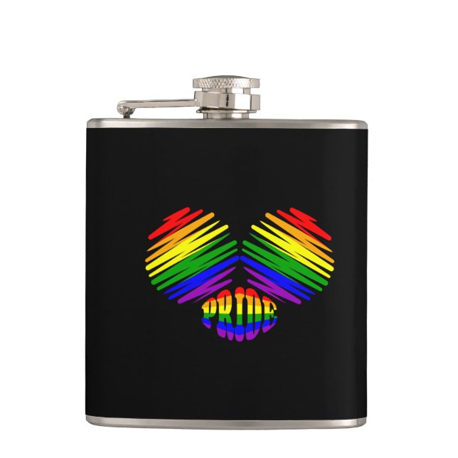 Cantil Orgulho gay Heart (Frente)