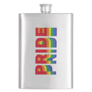 Cantil Orgulho lgbtq lgbtq gay arco-íris cores retro
