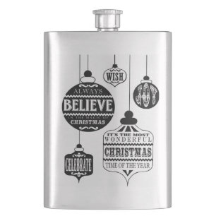 Cantil ornamentos de natais vintages modernos