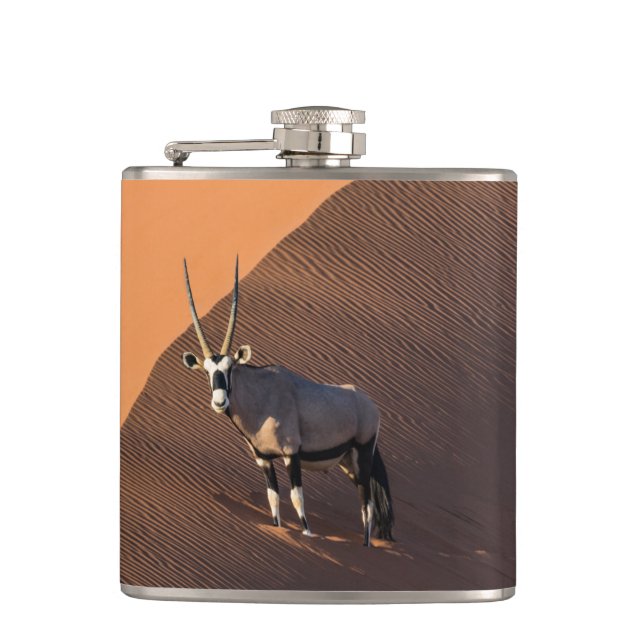 Cantil Oryx na borda, Namíbia (Frente)