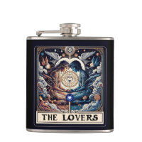 Os amantes Tarot Celestial Man & Woman Soulmates