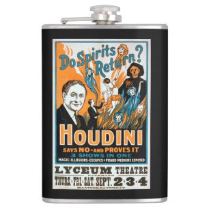 Cantil Os espírito retornam? Houdini diz NÃO - prova-o