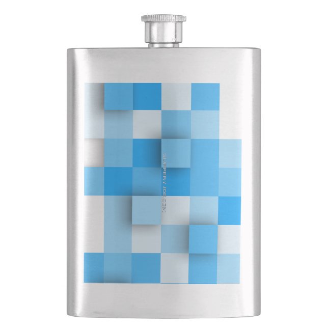 Cantil Os quadrados de SlipperyJoe - mosaico moderno trab (Frente)