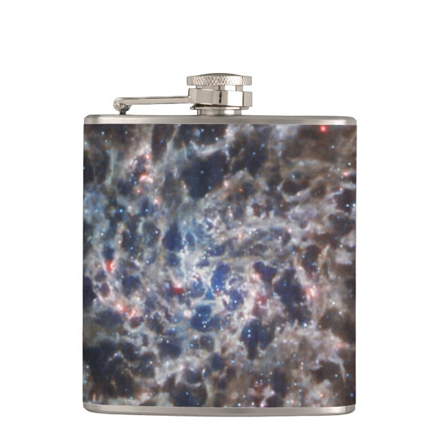 Cantil Ossos da Galaxy IC5332 do JWST (Frente)