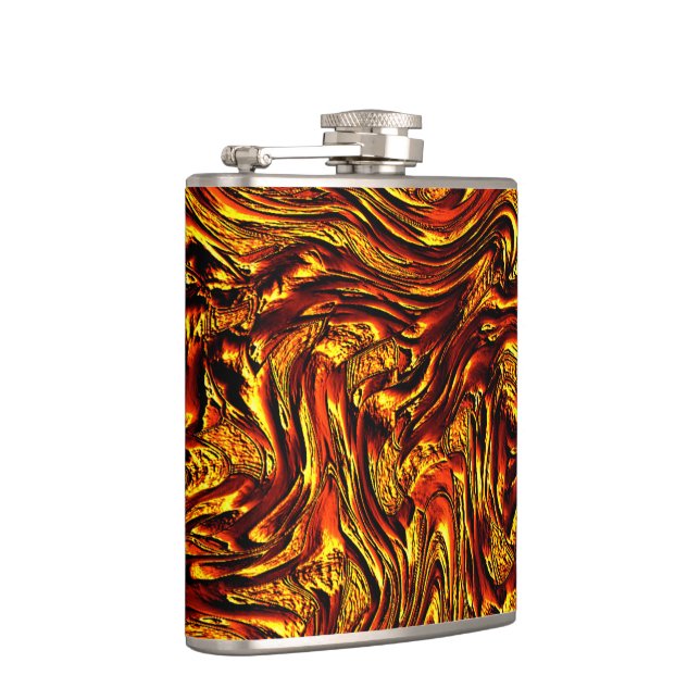 Cantil Ouro e coral ou textura vermelha vívida (Direita)