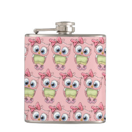 Cantil Owl Flask