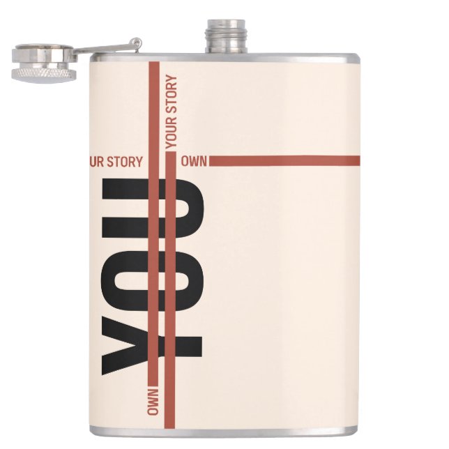 Cantil Own Your Story Shirt – Bold Motivational Quote (Aberto)