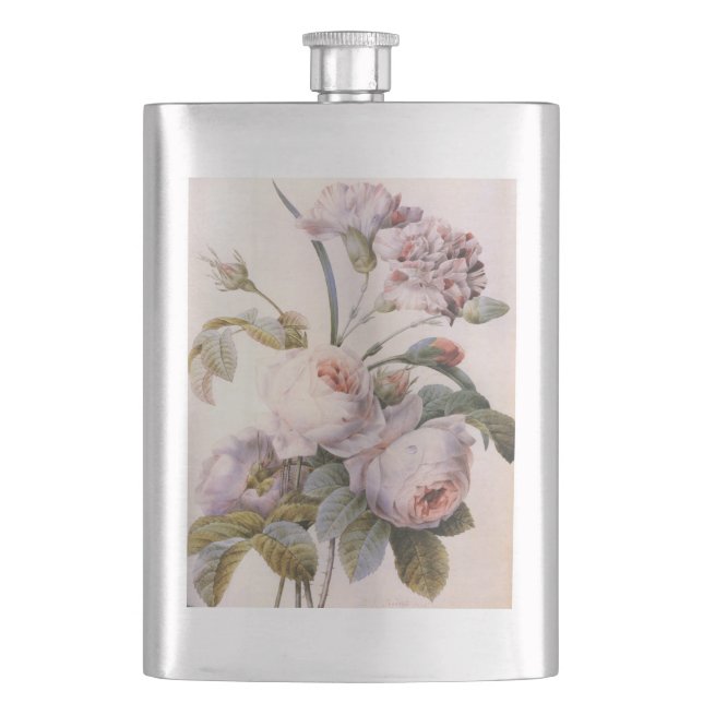 Cantil P.J. Redoute rosa-flores (Frente)