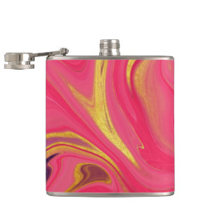 Cantil padrão abstrato rosa