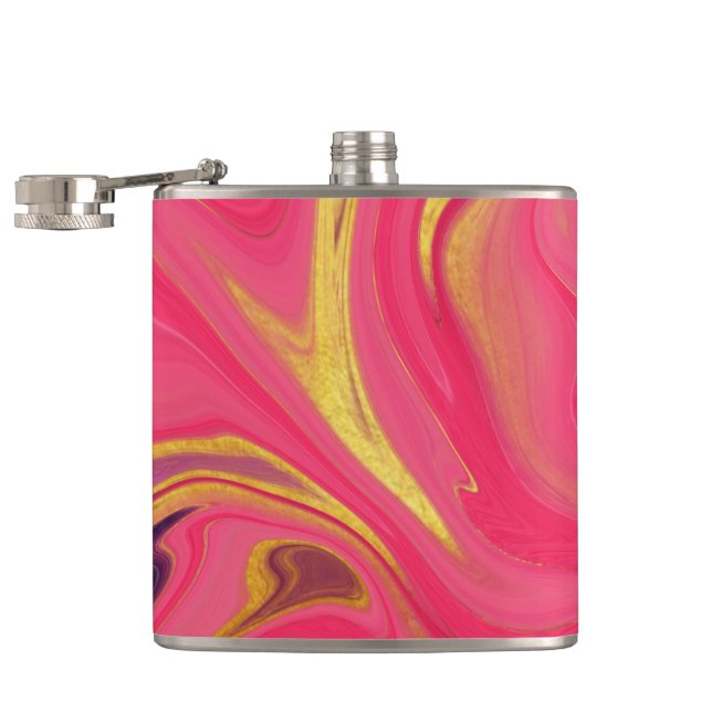 Cantil padrão abstrato rosa (Aberto)