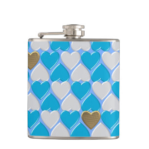 Cantil Padrão bávaro azul e branco.