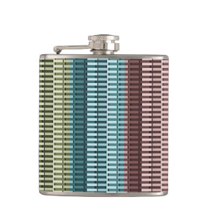 Cantil Padrão Chic Moderno Na moda Verde Amarelo Verde A