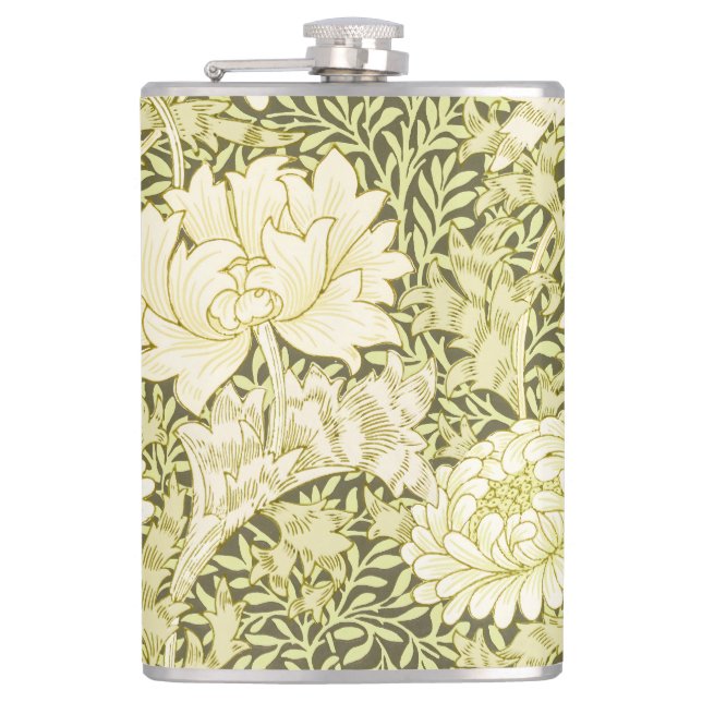Cantil Padrão Crisântemo de William Morris Vintage (Frente)