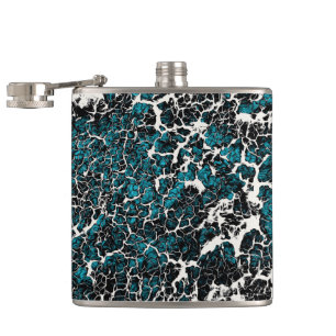 Cantil Padrão de Abstrato branco preto azul