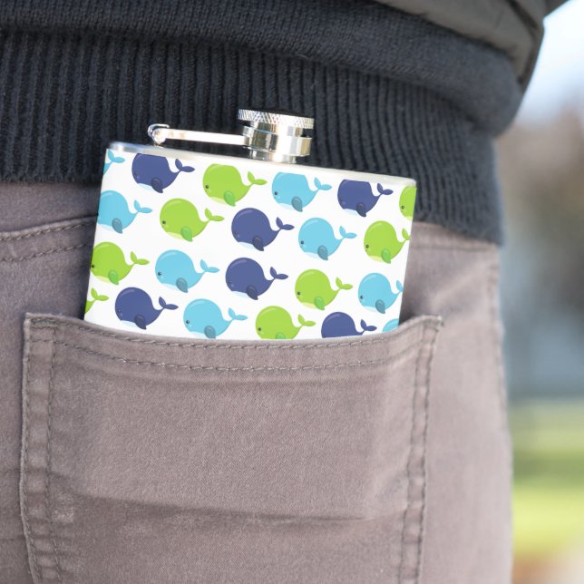 Cantil Padrão De Baleias, Baleias Cutas, Animais Do Mar (In loco)