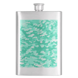 Cantil Padrão de Camuflagem Aqua