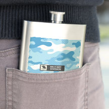 Padrão de Camuflagem Azul Claro Militar